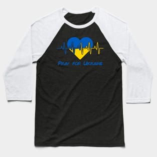 Pray for Ukraine Baseball T-Shirt